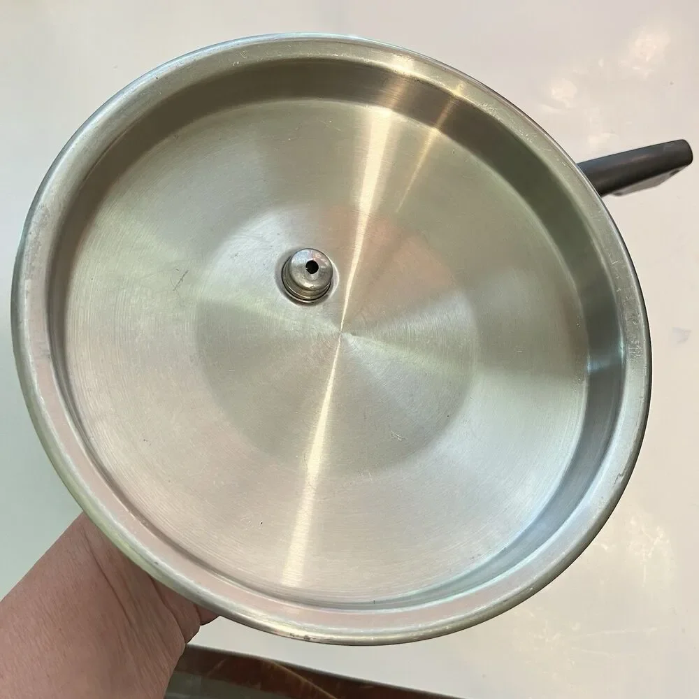 Lustre Craft Cookware Multi-Core 5 Ply Stainless 2qt  8.5” Sauce Pan & Lid USA